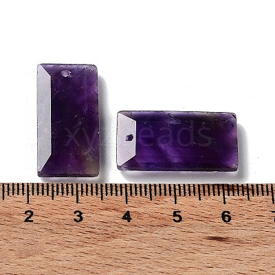 Natural Amethyst Pendants LS-G-G063-01B-1