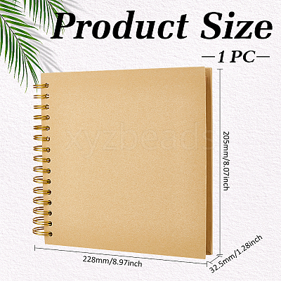 DIY Paper Scrapbook Photo Album DIY-WH0671-261A-1