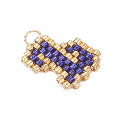 Handmade MIYUKI Seed Beads PALLOY-MZ00867-12-1
