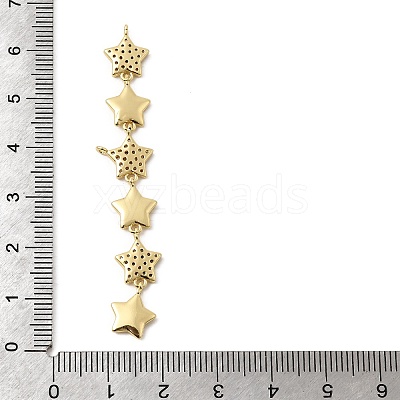 Brass Micro Pave Cubic Zirconia Big Pendants KK-C164-01D-G-1