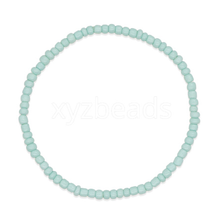 Glass Seed Beads Stretch Bracelets ZE8223-4-1