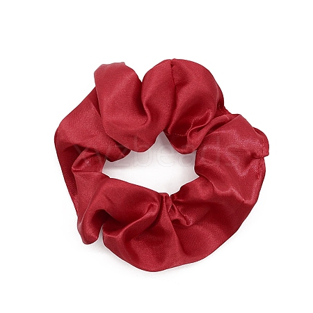 Satin Fibre Hair Ties for Girls Women PW-WG85123-03-1