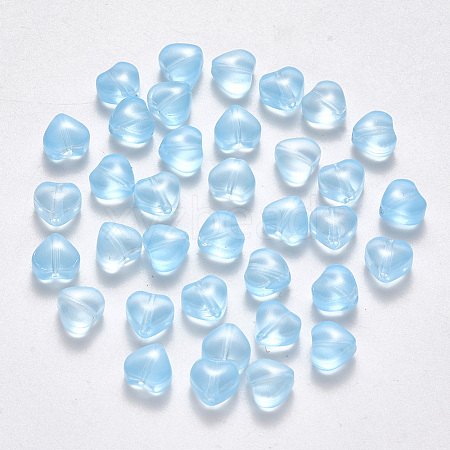 Imitation Jade Glass Beads GLAA-R211-02-A04-1