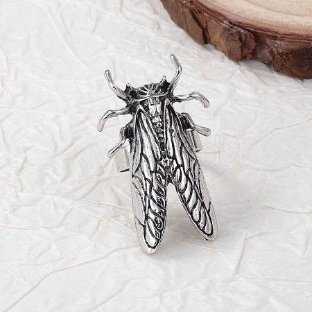 Adjustable Zinc Alloy Finger Rings FS-WG50FDE-02-1
