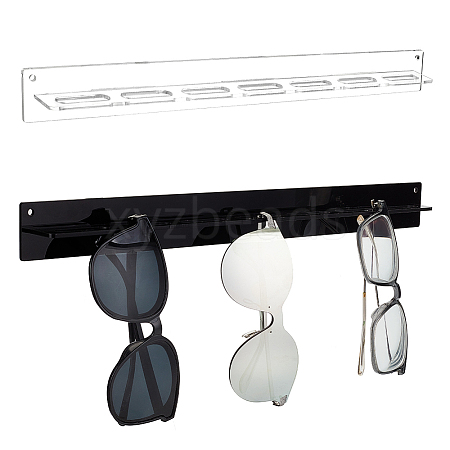 2 Sets 2 Colors Acrylic Sunglasses Organizer Holder AJEW-GA0006-41-1