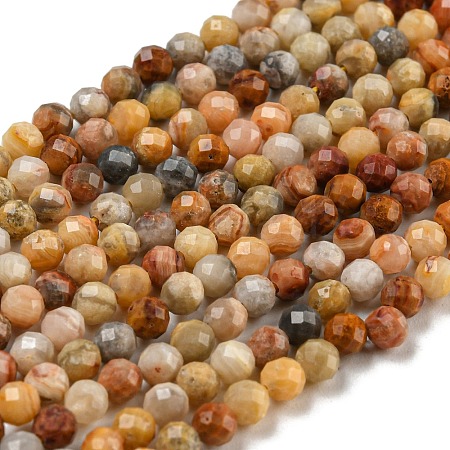 Natural Crazy Lace Agate Beads Strands X-G-A129-3mm-17-1