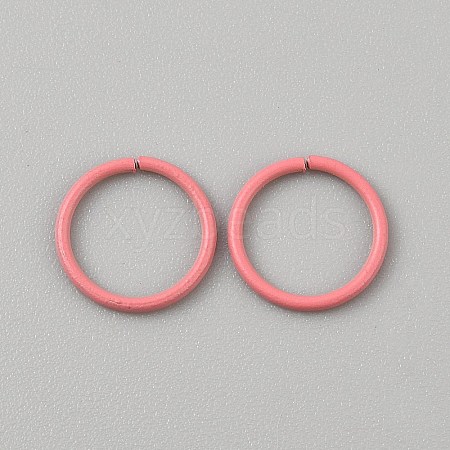 Baking Paint Iron Open Jump Rings FIND-WH0152-938B-05-1