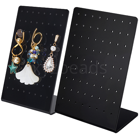 4Pcs Acrylic Earring Displays EDIS-SP0001-04B-1
