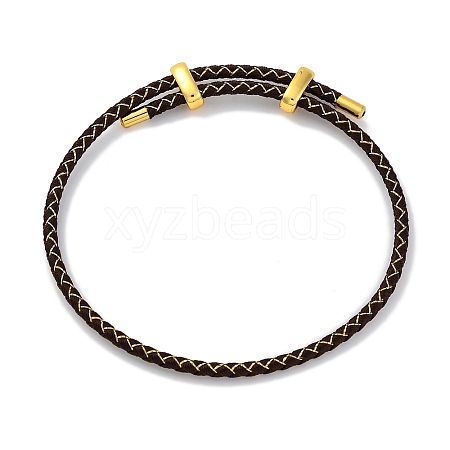 Adjustable Polyester Cord Braided Bracelets BJEW-Z085-01G-02-1