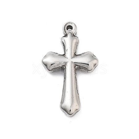 304 Stainless Steel Pendants STAS-Z091-08AS-02-1