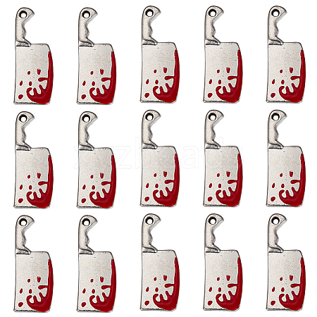 SUNNYCLUE 25Pcs Alloy Enamel Pendants FIND-SC0005-31-1