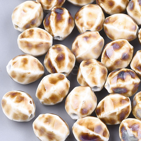 Handmade Porcelain Beads PORC-S498-47N-1