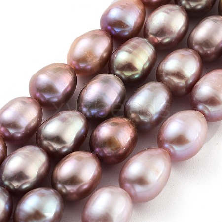 Natural Cultured Freshwater Pearl Beads Strands PEAR-P062-17C-1