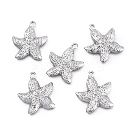 Tarnish Resistant 304 Stainless Steel Pendants STAS-K207-40P-1