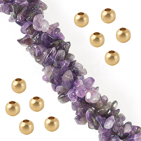 1 Strand Natural Amethyst Chip Beads Strands G-TAD0001-05-1