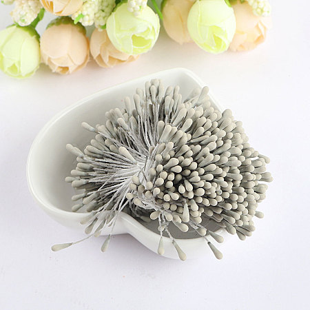 Plastic Artificial Matte Flower Core PW-WG40922-03-1