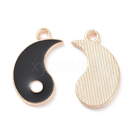 Alloy Enamel Pendants PALLOY-D015-05A-1