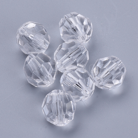 Transparent Acrylic Beads TACR-Q257-18mm-V01-1