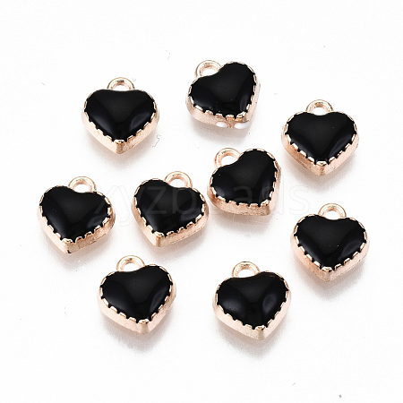 Alloy Enamel Charms ENAM-Q033-51-RS-1