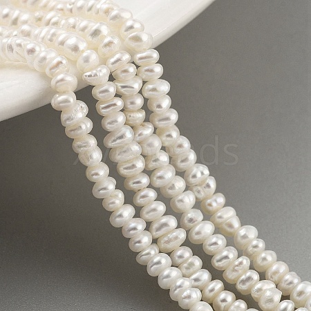 Natural Cultured Freshwater Pearl Beads Strands PEAR-C003-33B-1