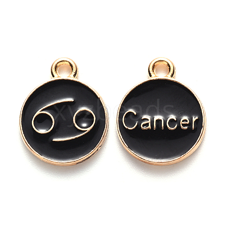 Alloy Enamel Pendants LS-X-ENAM-S124-01A-08D-1