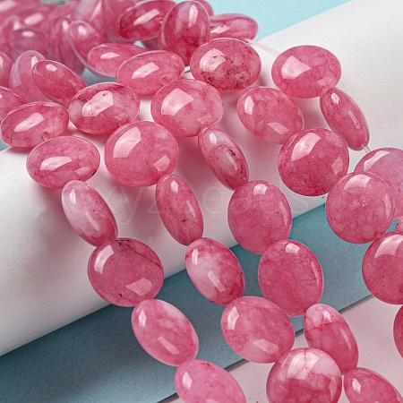 Natural White Jade Beads Strands G-M420-F01-01-1
