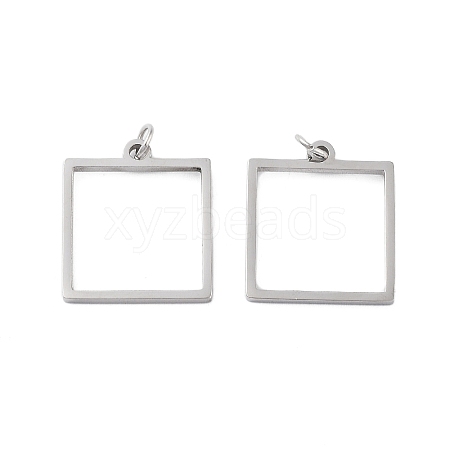 Non-Tarnish 304 Stainless Steel Pendants STAS-G324-01B-P-1