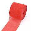 Polyester Imitation Linen Wrapping Ribbon OCOR-G007-01H-2