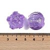 Handmade Gold Foil Lampwork Glass Beads FOIL-K003-03B-3