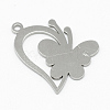 Tarnish Resistant 304 Stainless Steel Stamping Blank Tag Pendants LS-STAS-T008-007-2