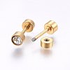 304 Stainless Steel Earlobe Plugs EJEW-H362-08G-C-3