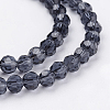 Glass Beads Strands EGLA-J042-4mm-03-3