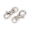 Alloy Swivel Lobster Claw Clasps E547Y-1