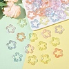 20Pcs Transparent Acrylic Pendants MACR-YW0004-18A-5