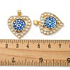 Real 18K Gold Plated Brass Pendants KK-L209-005G-02-3