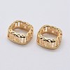 Brass Sew on Prong Settings LS-KK-E753-02LG-10x10-1