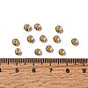 Transparent Stripe Glass Seed Beads GLAA-NH0001-06F-3