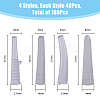 160Pcs 4 Style Plastic Tweezer Protective Covers TOOL-FH0001-53-2