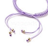 Adjustable Braided Nylon Bracelet Making AJEW-JB00762-4