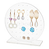 Acrylic Earring Display Stand EDIS-WH0023-01A-1
