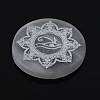 Natural Selenite Coaster PW-WG2B0B2-12-1