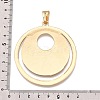 Rack Plating Eco-Friendly Alloy Big Pendants FIND-N005-39G-3