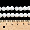 Electroplate Opaque Glass Beads Strands EGLA-A035-P8mm-A01-4