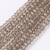 Transparent Glass Beads Strands GLAA-R135-2mm-15-1