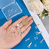 12Pcs 6 Styles Brass Watch Band Clasps KK-PH0015-10-3