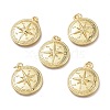 Brass Pendants X-KK-Q764-08G-1