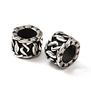 316 Surgical Stainless Steel European Beads High Polished STAS-A060-16AS-2