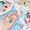 Olycraft DIY Lollipop Keychain Making Kit DIY-OC0011-94-3