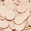200Pcs Beech Wooden Round Pieces WOOD-NB0002-94A-4