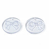 Transparent Resin Pendants RESI-N030-006D-3